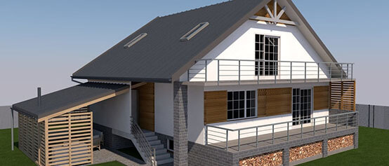 Rendering generated with Archicad
