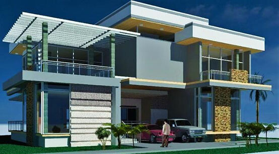 Rendering generated with Autodesk Revit