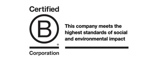 B Corp Zertifierung & Unternehmertum-Verpflichtung