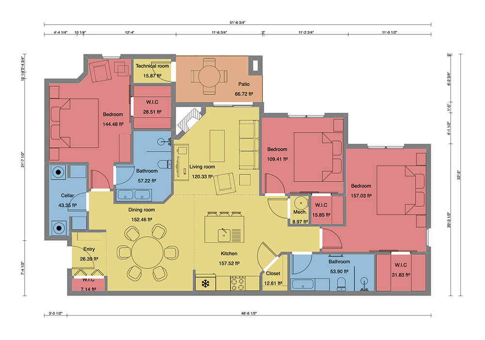 residential site plan drawing