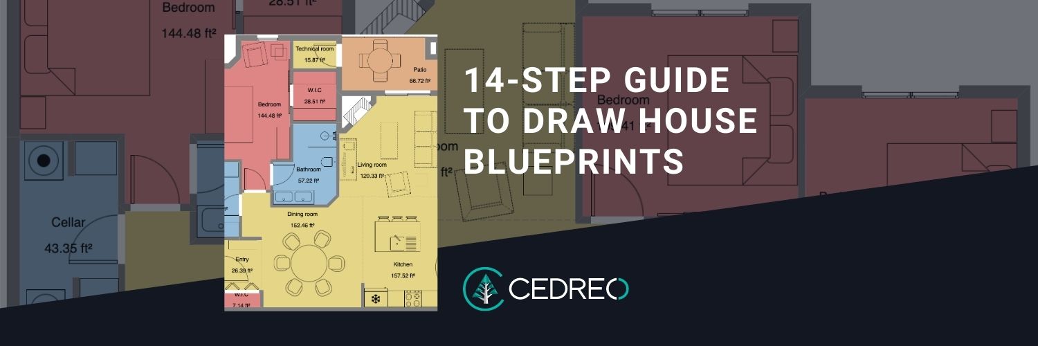 How to Draw Professional House Blueprints (14Step Guide) Cedreo