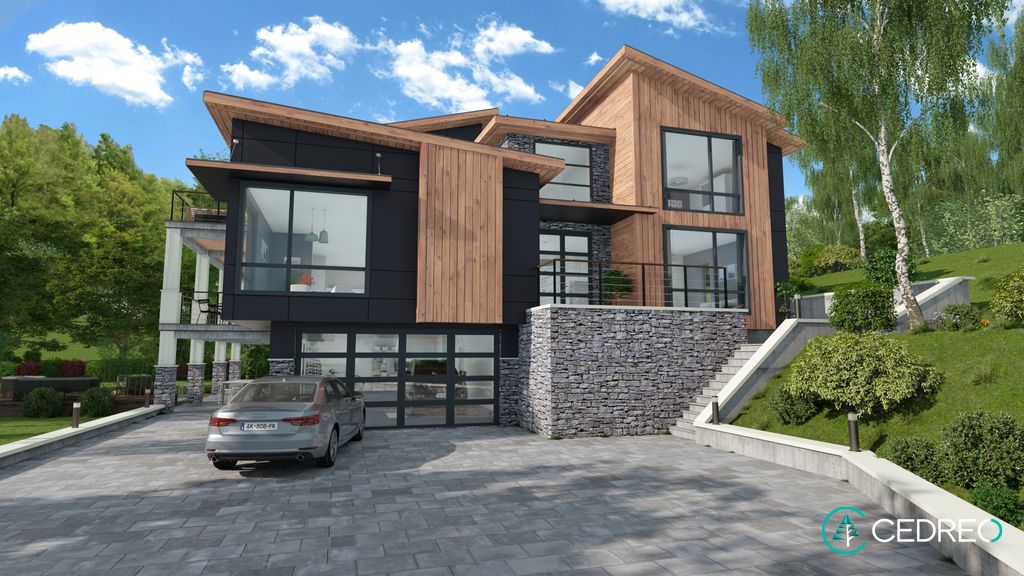 3D exterior design with Cedreo