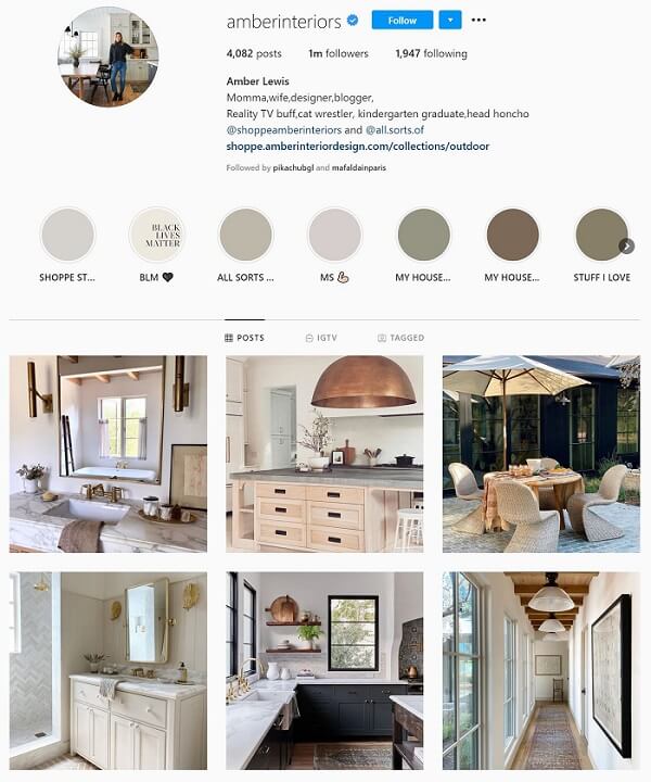 Akquise für Architekten - Instagram-Beispiel