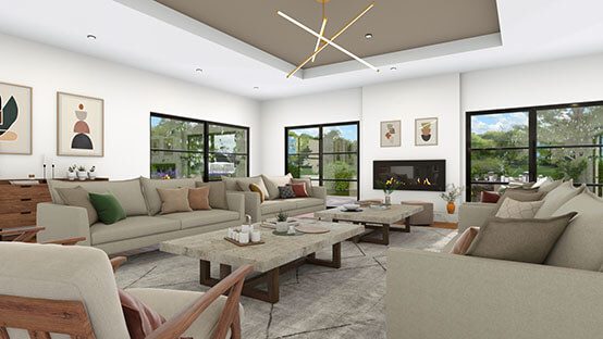 Interior design made with Cedreo