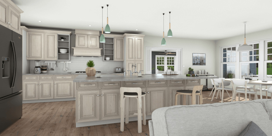 3D Kitchen remodeling