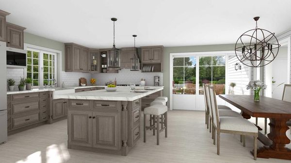 kitchen rendering created with Cedreo