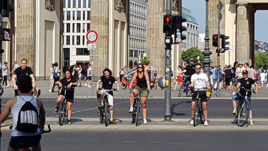 Sortie vélo à Berlin
